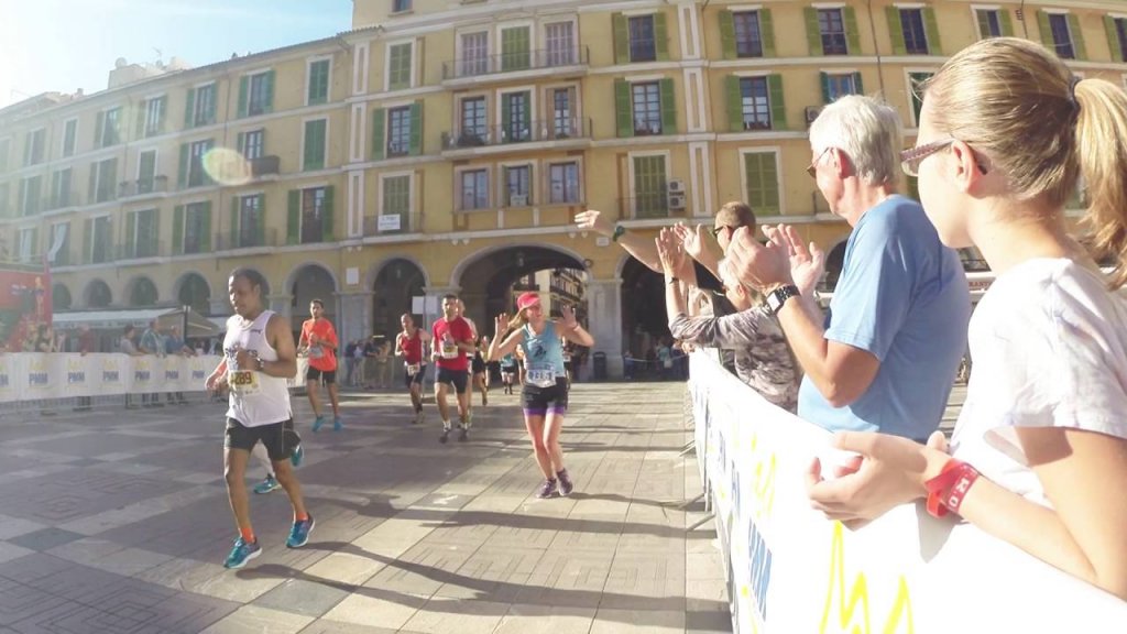 Marathon passes through Plaza Major