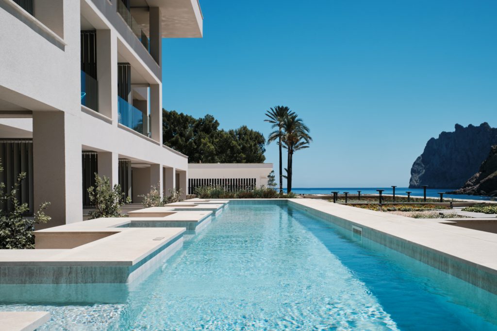 El Vicenc de la Mar - Ausblicke auf das Zimmer zum Schwimmen