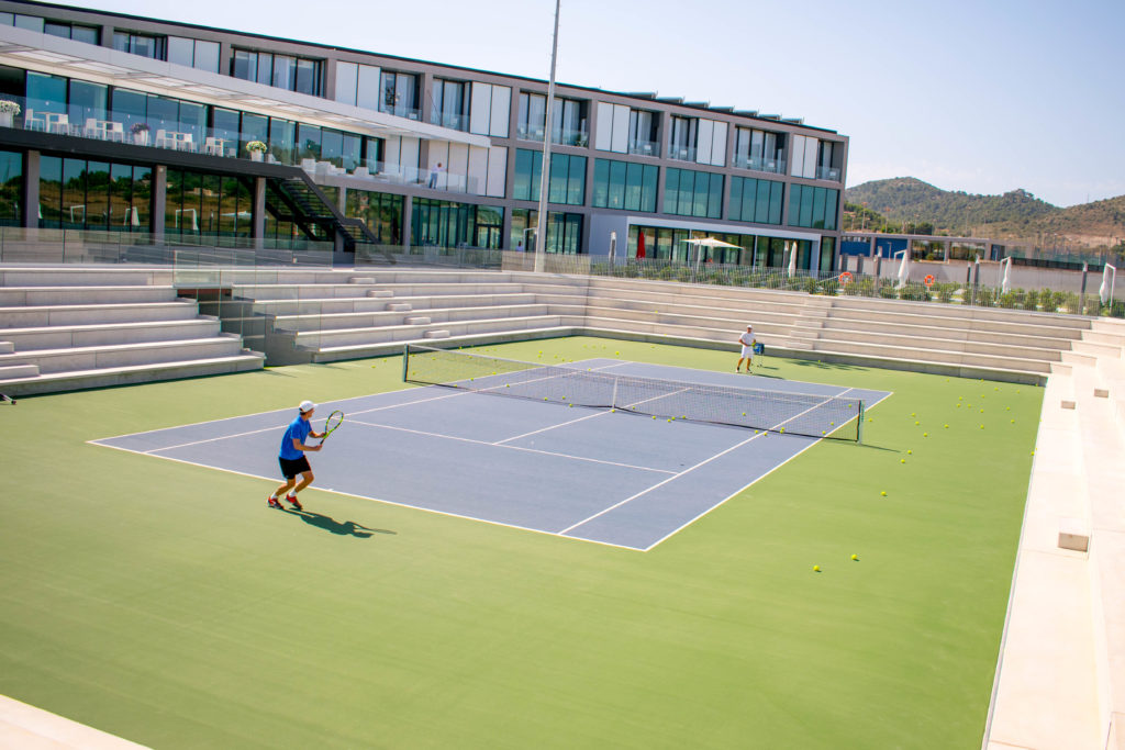 Tennisplätze in der Residenz von Rafa Nadal 