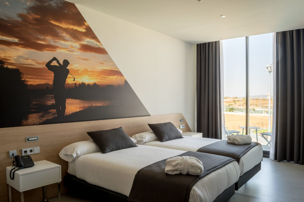 Bedrooms at the Rafa Nadal Residence 
